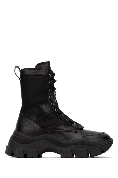 prada boots 2021|prada black chunky combat boots.